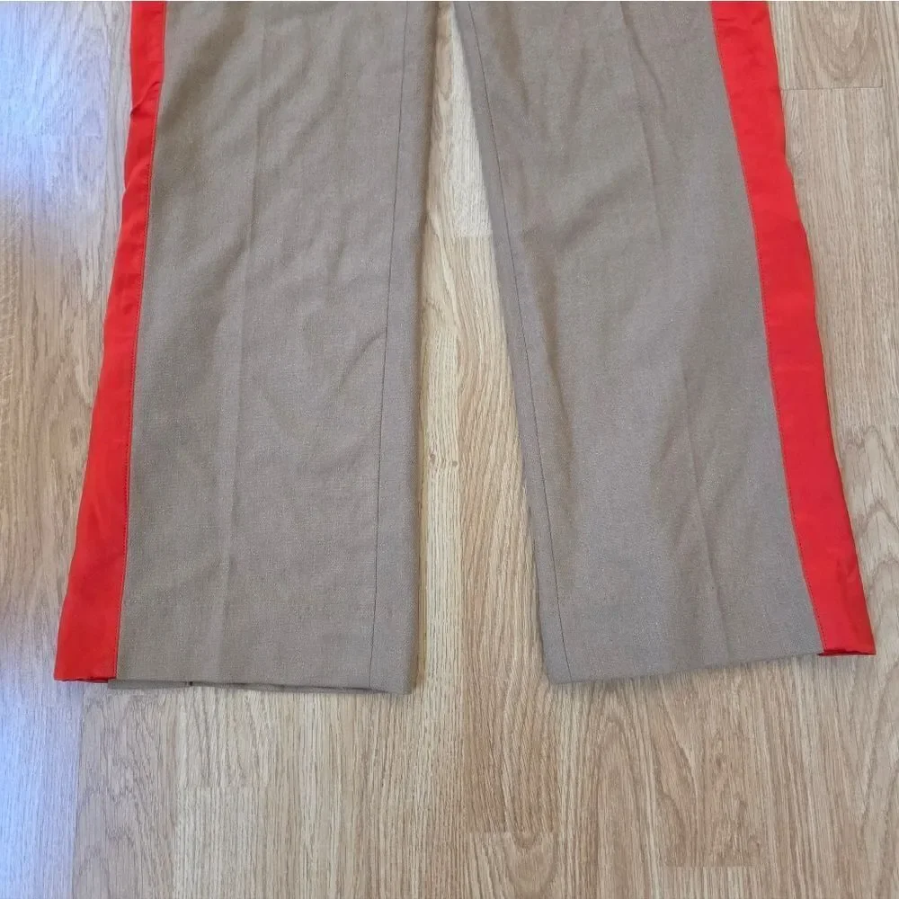 Rag & Bone Track Style Pant Stripe Flared Trousers Sz 0
